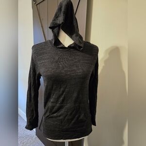 Old Navy Charcoal Hooded Sweater